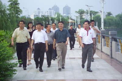 代表團參觀藍波灣公園 代表團參觀藍波灣公園