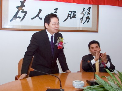 楊峰主席對汕尾項(xiàng)目開發(fā)成功信心十足